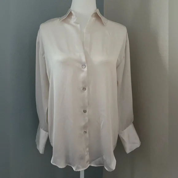 Zara satin effect blouse - Picture 2 of 6